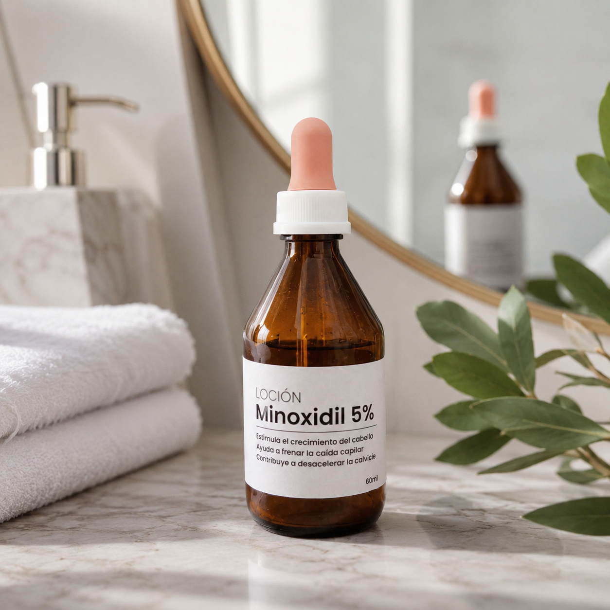 Minoxidil 5% Anticaída para Hombre y Mujer | Tratamiento Capilar 60 ml